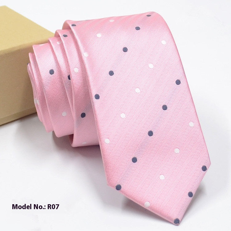 Jacquard Wedding Tie - view 7