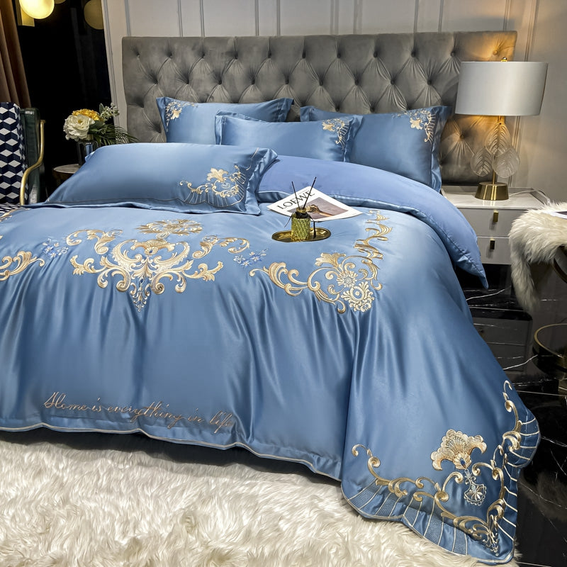 Satin Luxury Wedding Bedding Set - view 7