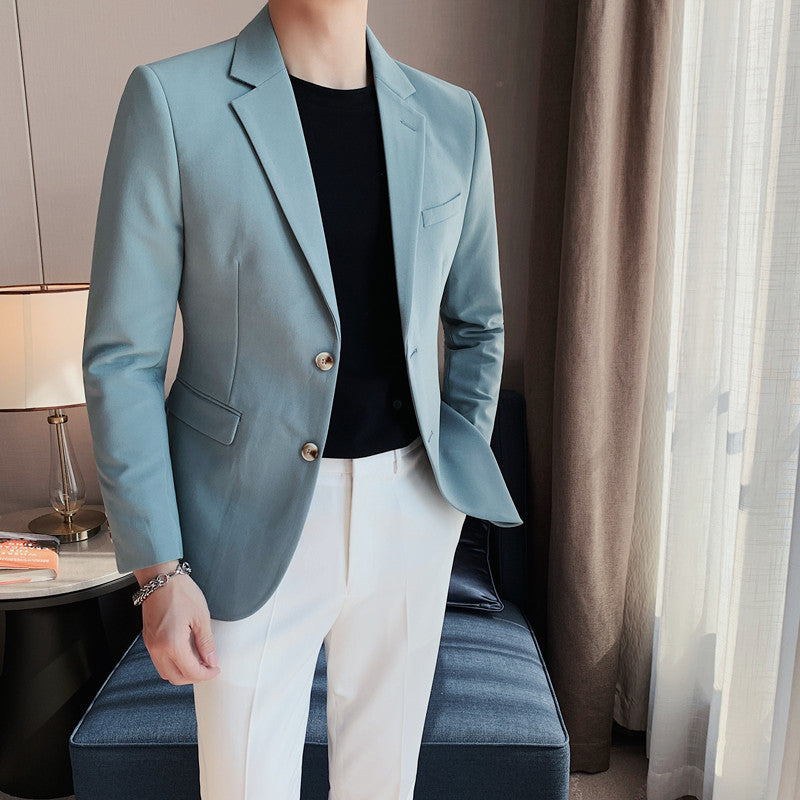 Men's Single-Breasted Two-Button Suit - view 4