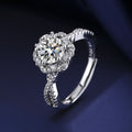 Crystal Wedding Ring - view 1
