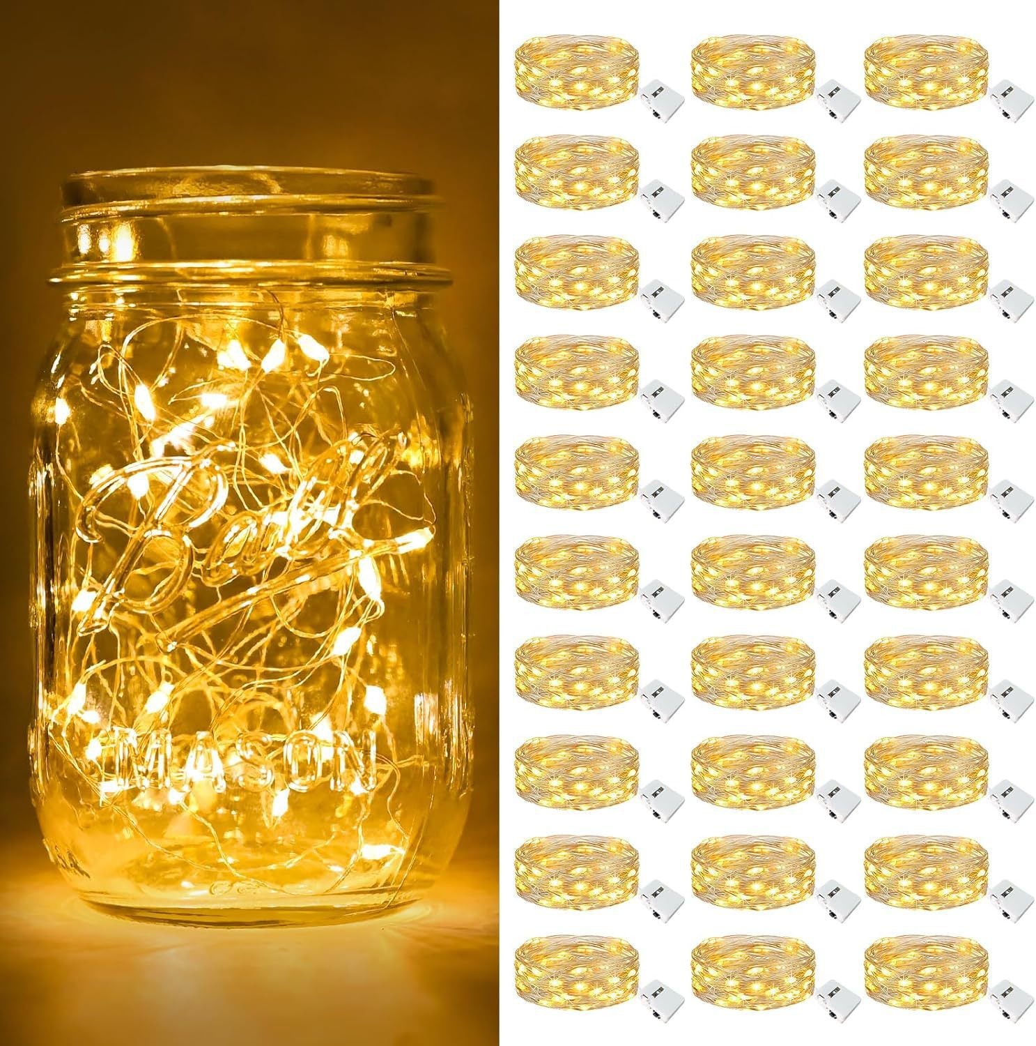 LED Firefly Wedding String Lights - view 1