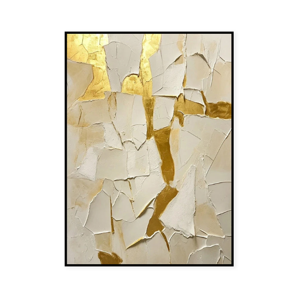 Gold Foil Wedding Wall Art