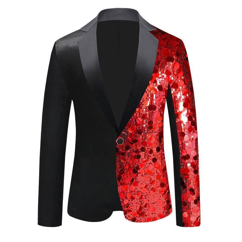 Men's Sequin Suit Jacket - view 3