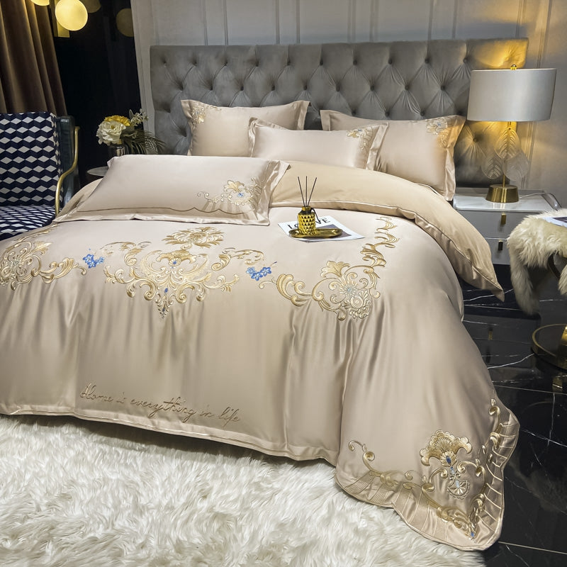 Satin Luxury Wedding Bedding Set - view 6
