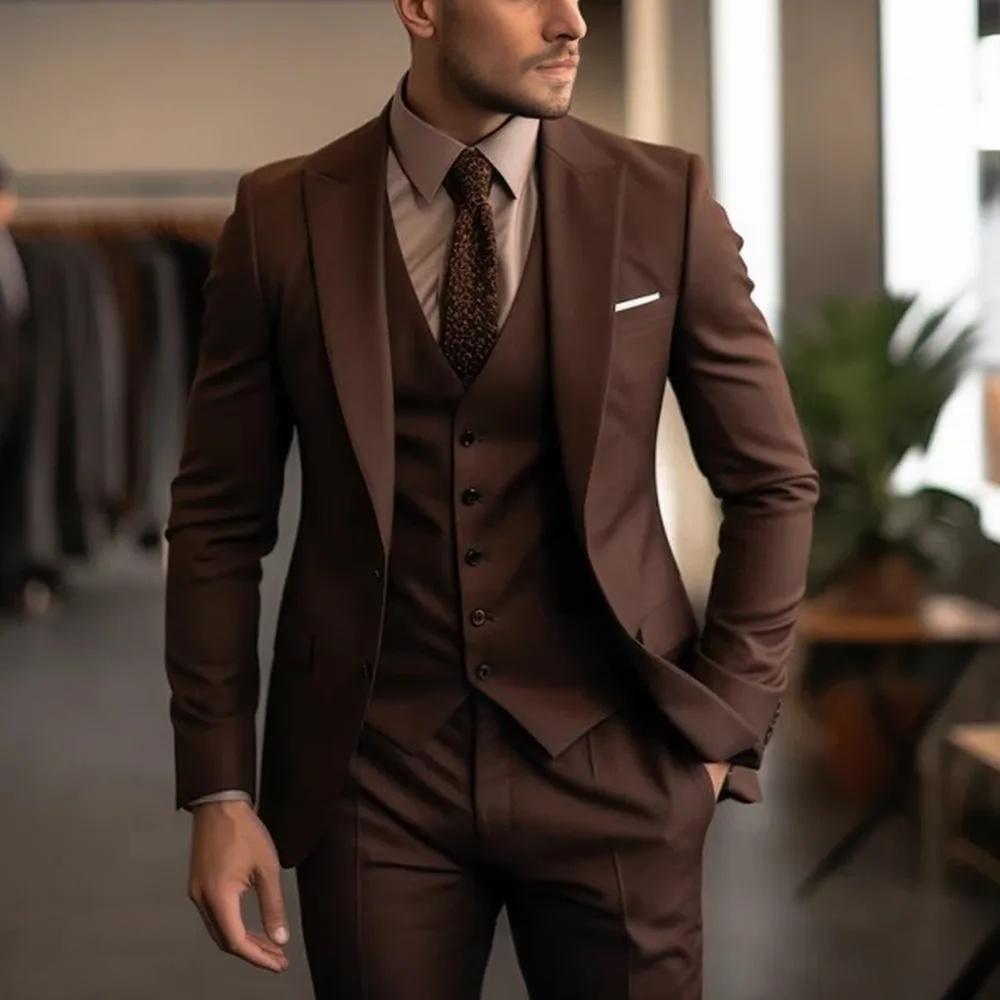 Men's Three-Piece Suit - view 8