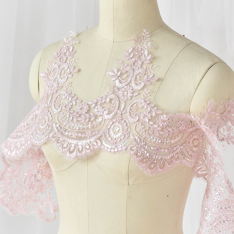 Lace Edge Bridal Veil - view 8