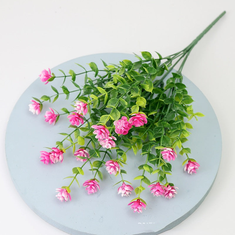 Eucalyptus Camellia Artificial Wedding Flowers - view 2