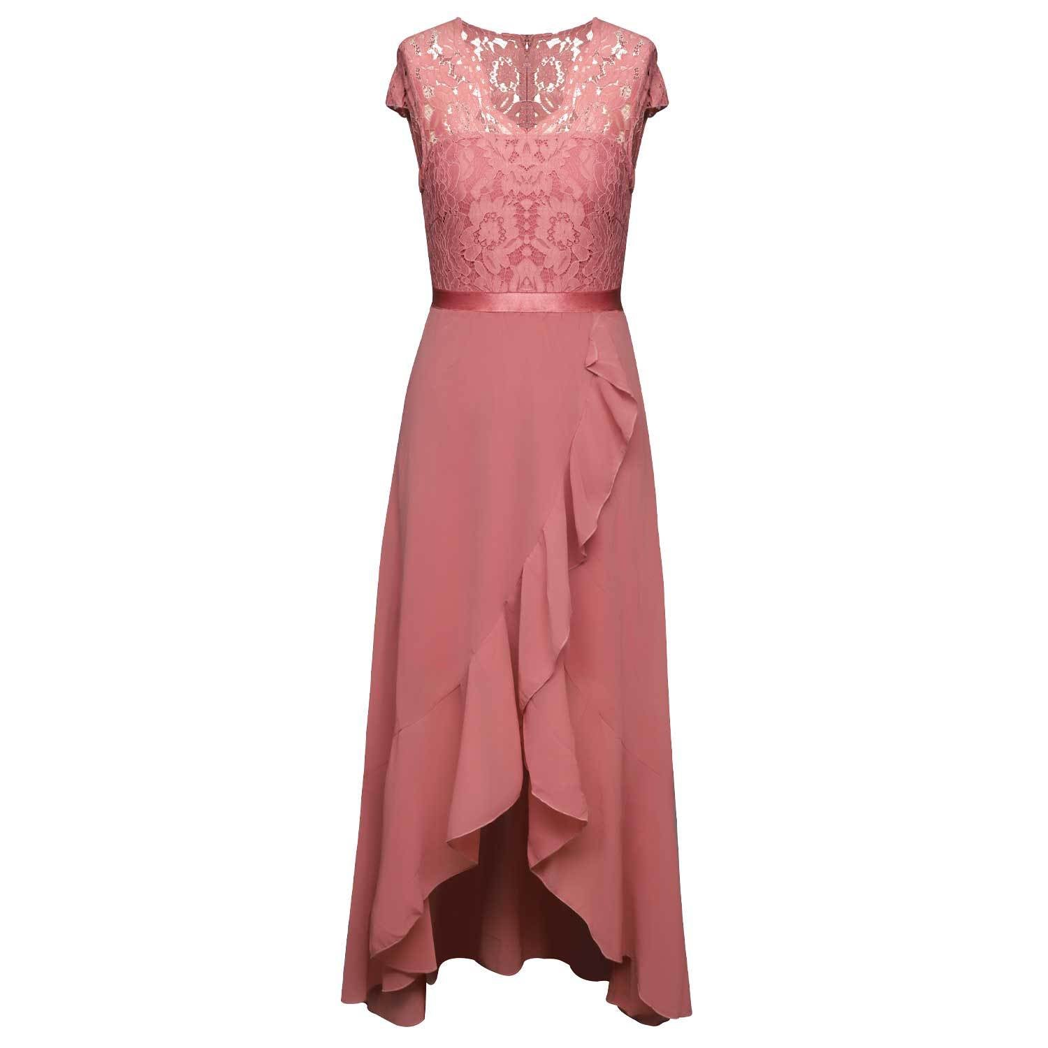 Lace Bridesmaid Dress - view 4