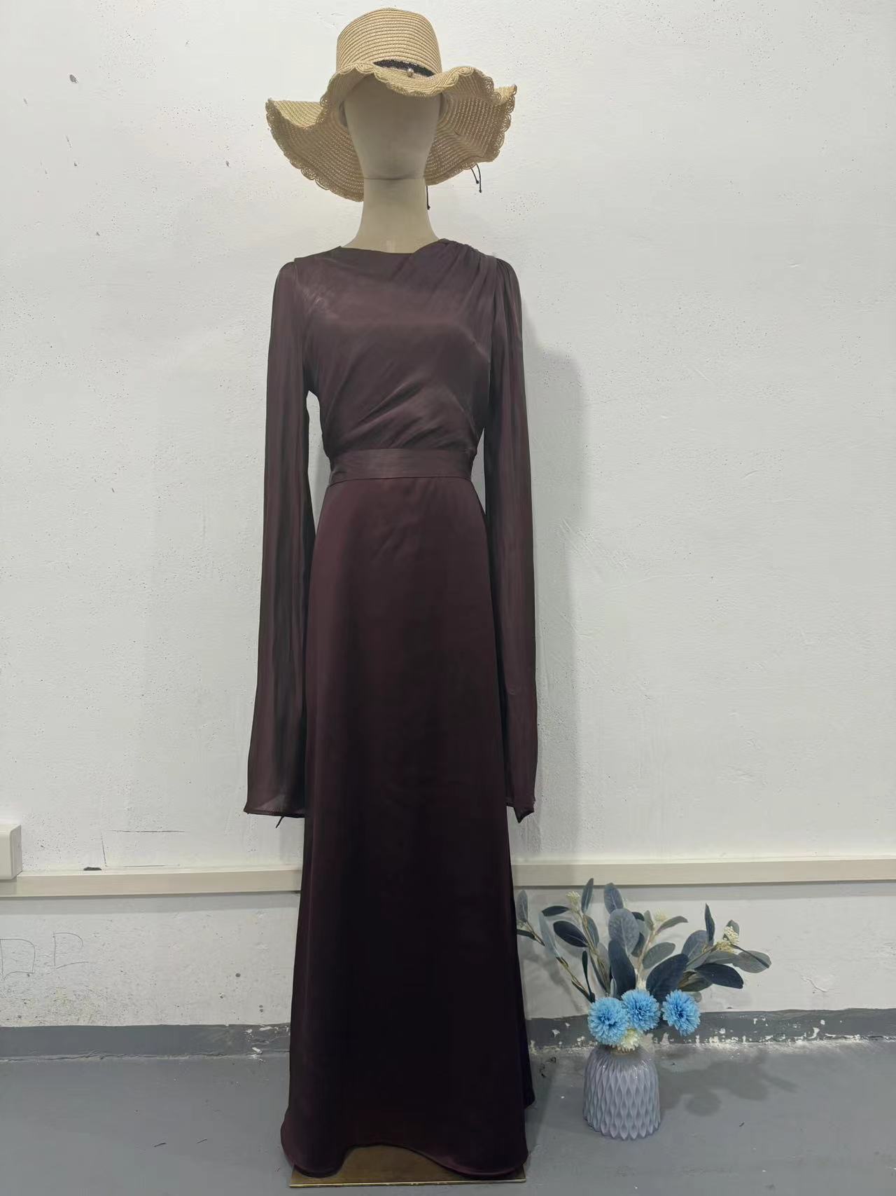 Satin Dress - view 4