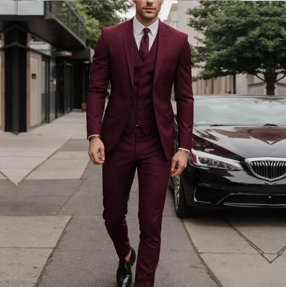 Men's Three-Piece Suit - view 9