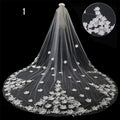 Long Tail Wedding Veil - view 1
