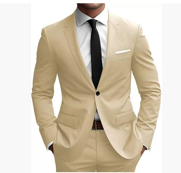 Men's Two-piece Wedding Dinner Suit - view 6