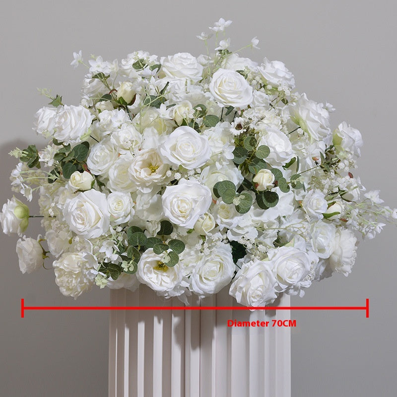 Hydrangea Rose Artificial Wedding Flowers - view 3