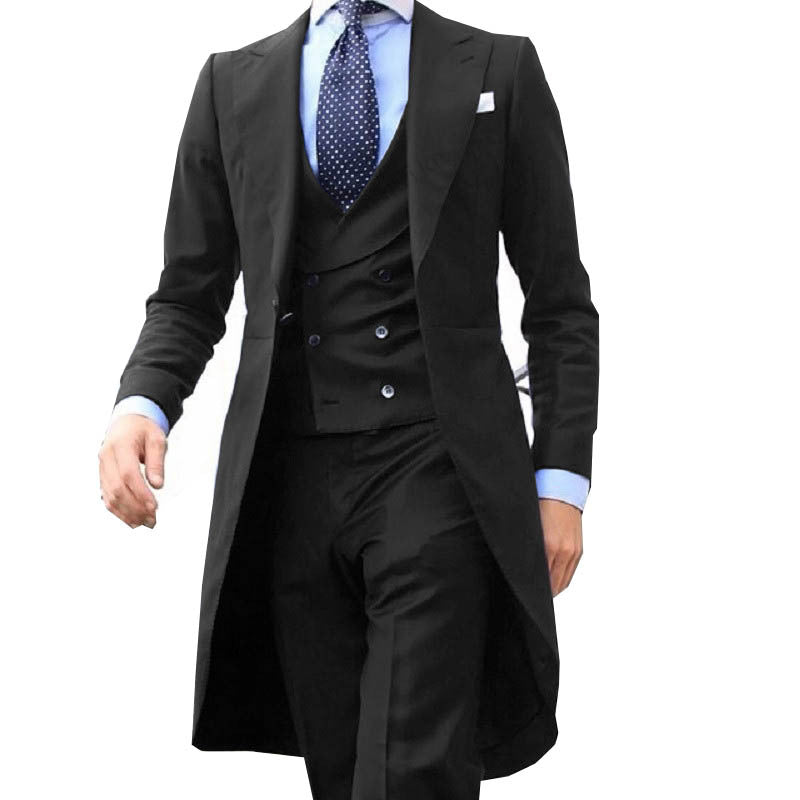 Men's Three-Piece Wedding Suit - view 1