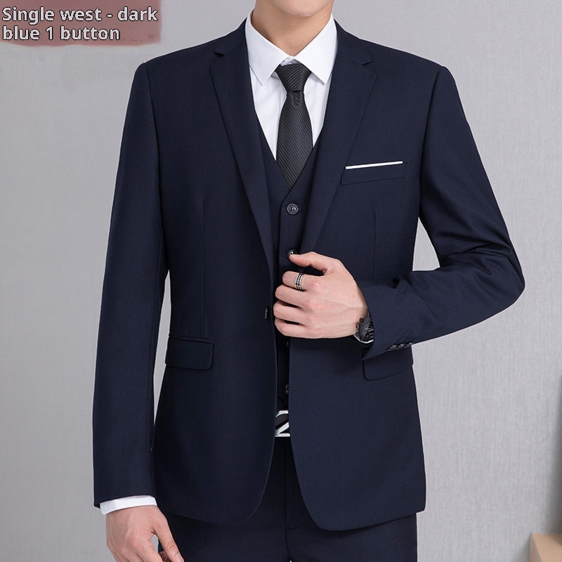 Men's Korean-style Business Suit Jacket - view 3