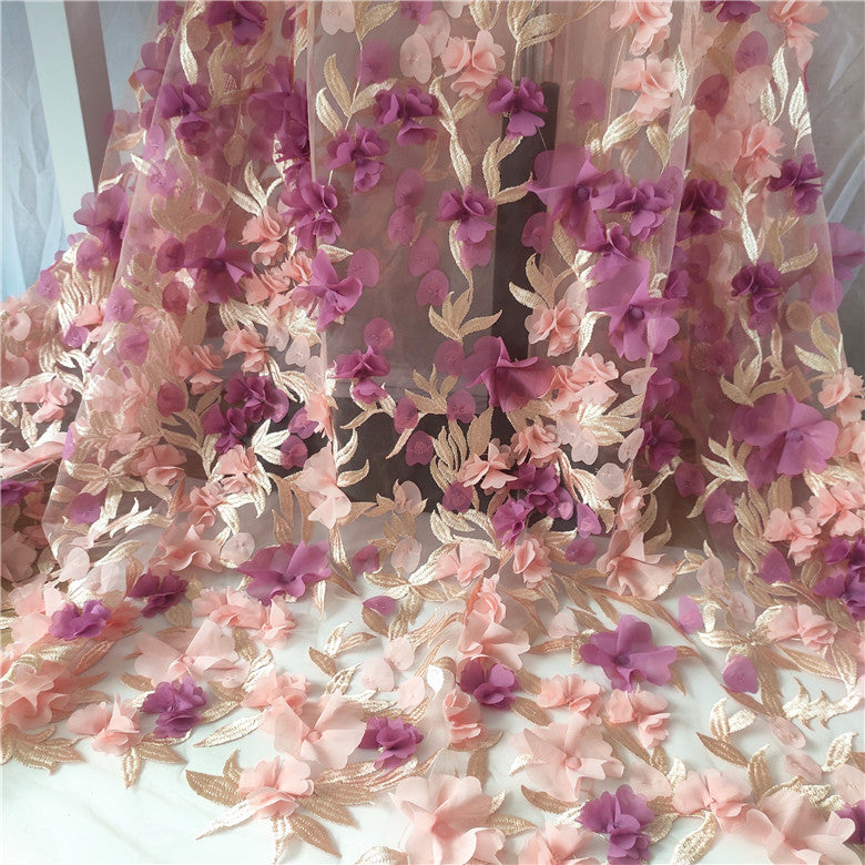 Lace Bridal Fabric - view 2