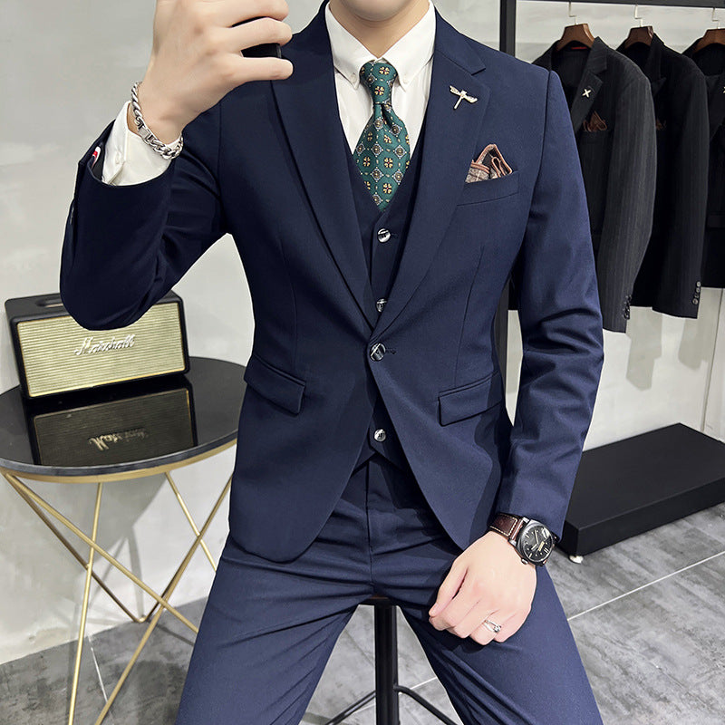 Men's Business Wedding Suit - view 2