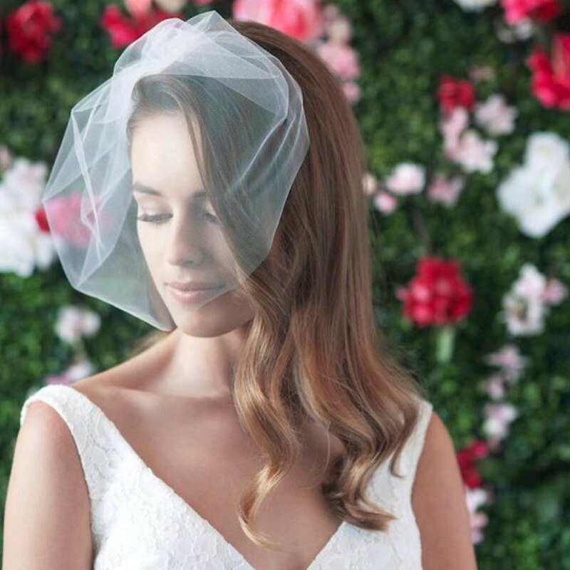 Mesh Wedding Veil - view 2