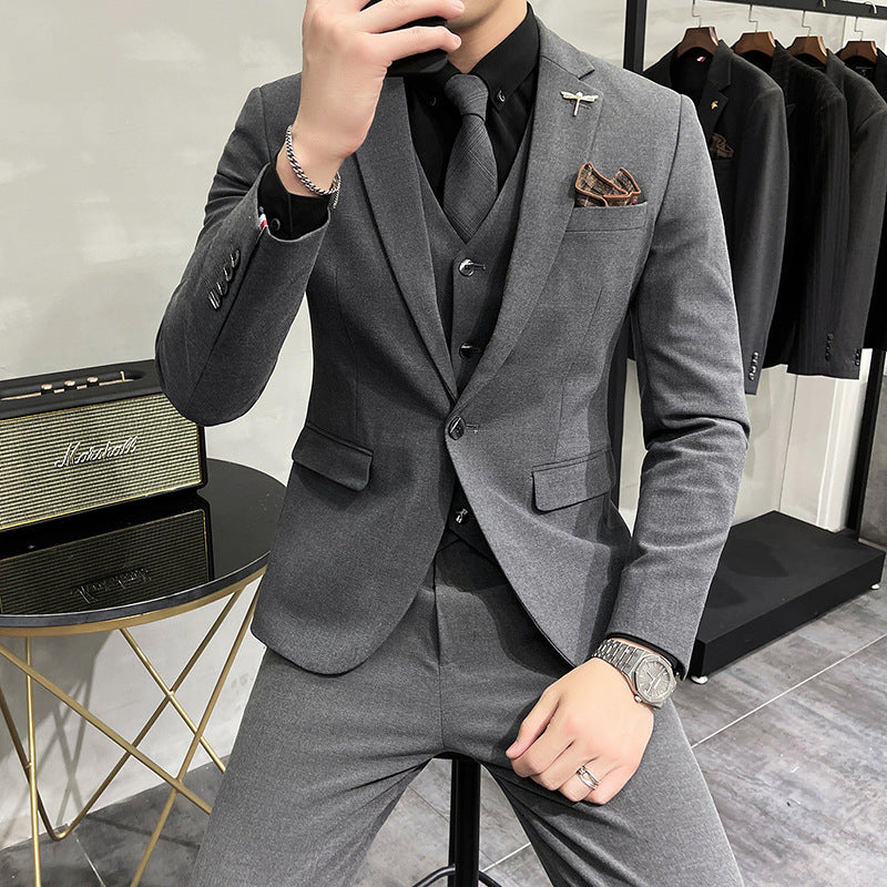 Men's Business Wedding Suit - view 3