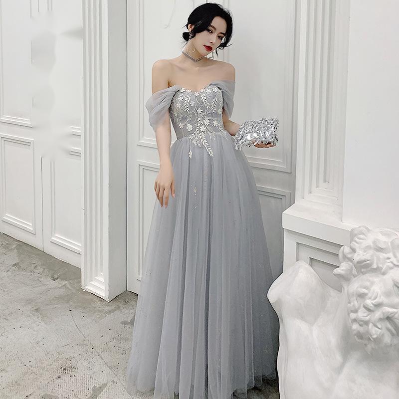 V-Neck Bridesmaid Dress - view 4