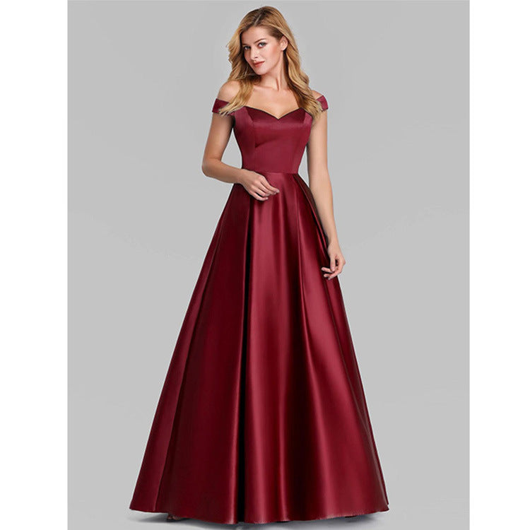Satin Gown - view 1