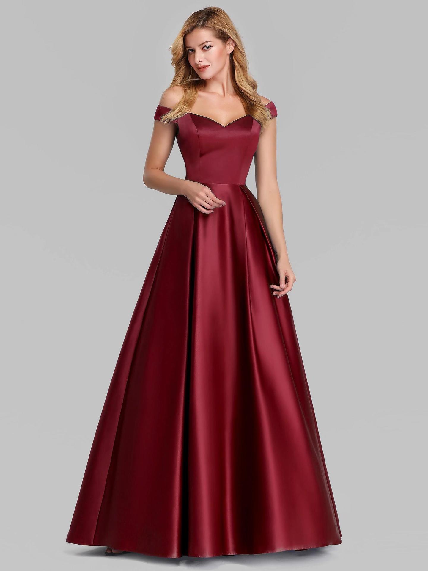 Satin Gown - view 1