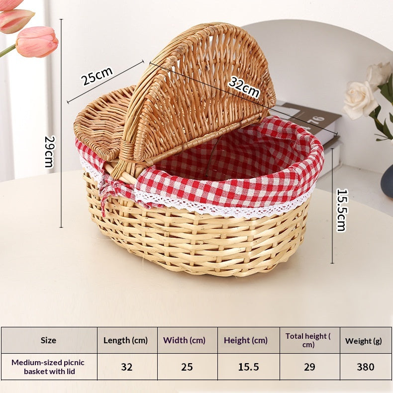 Woven Wedding Flower Basket - view 6