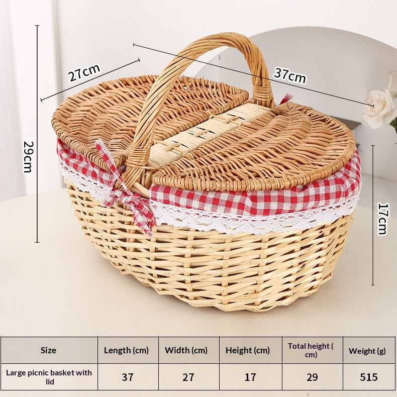 Woven Wedding Flower Basket - view 7