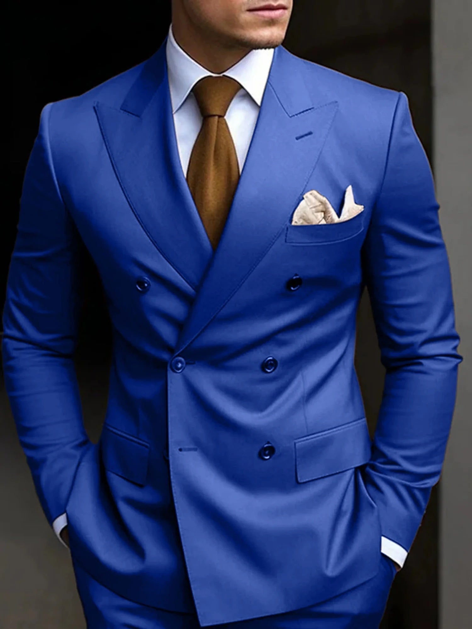 Men's Two-Piece Business Suit - view 8
