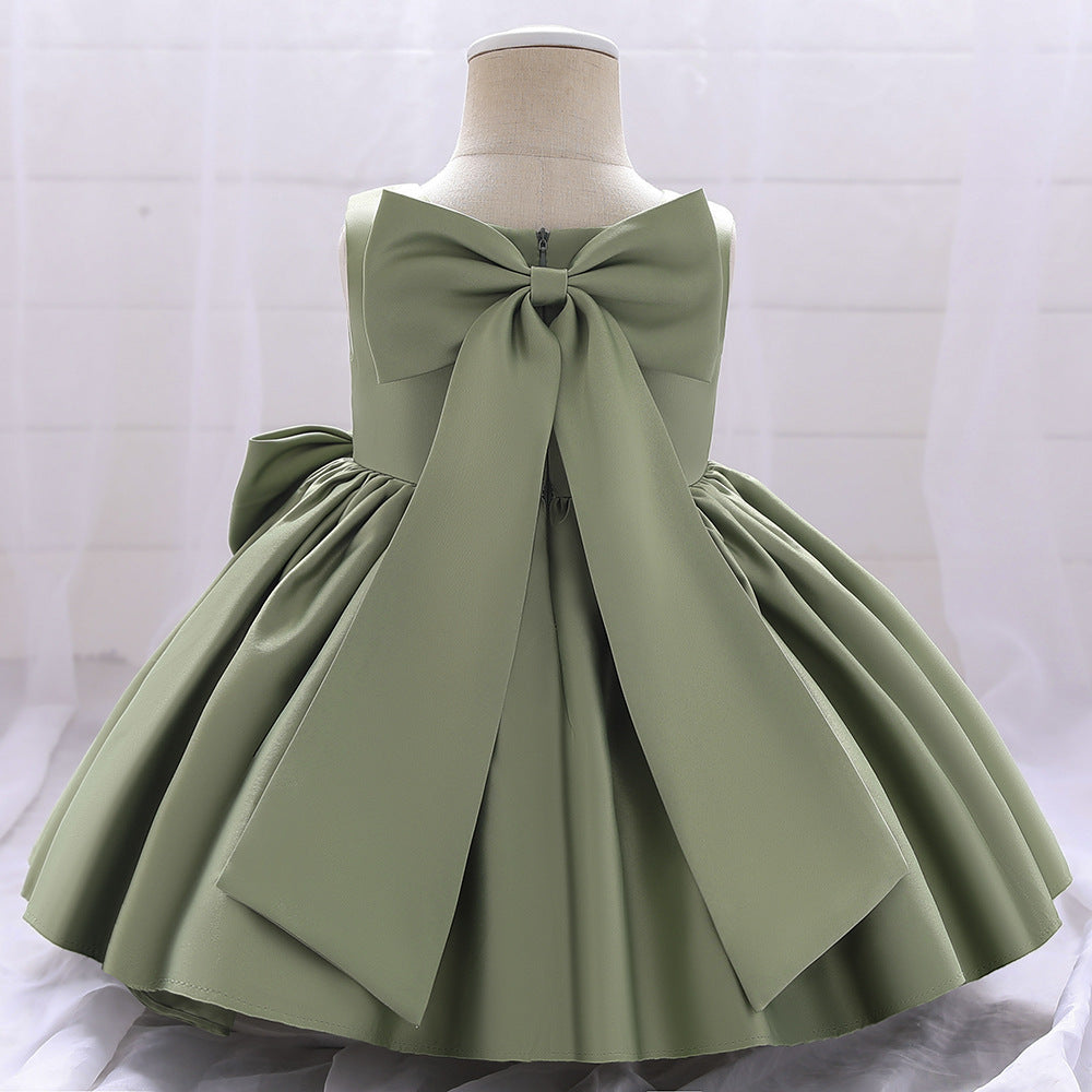 Big Bow Flower Girl Dress - view 4