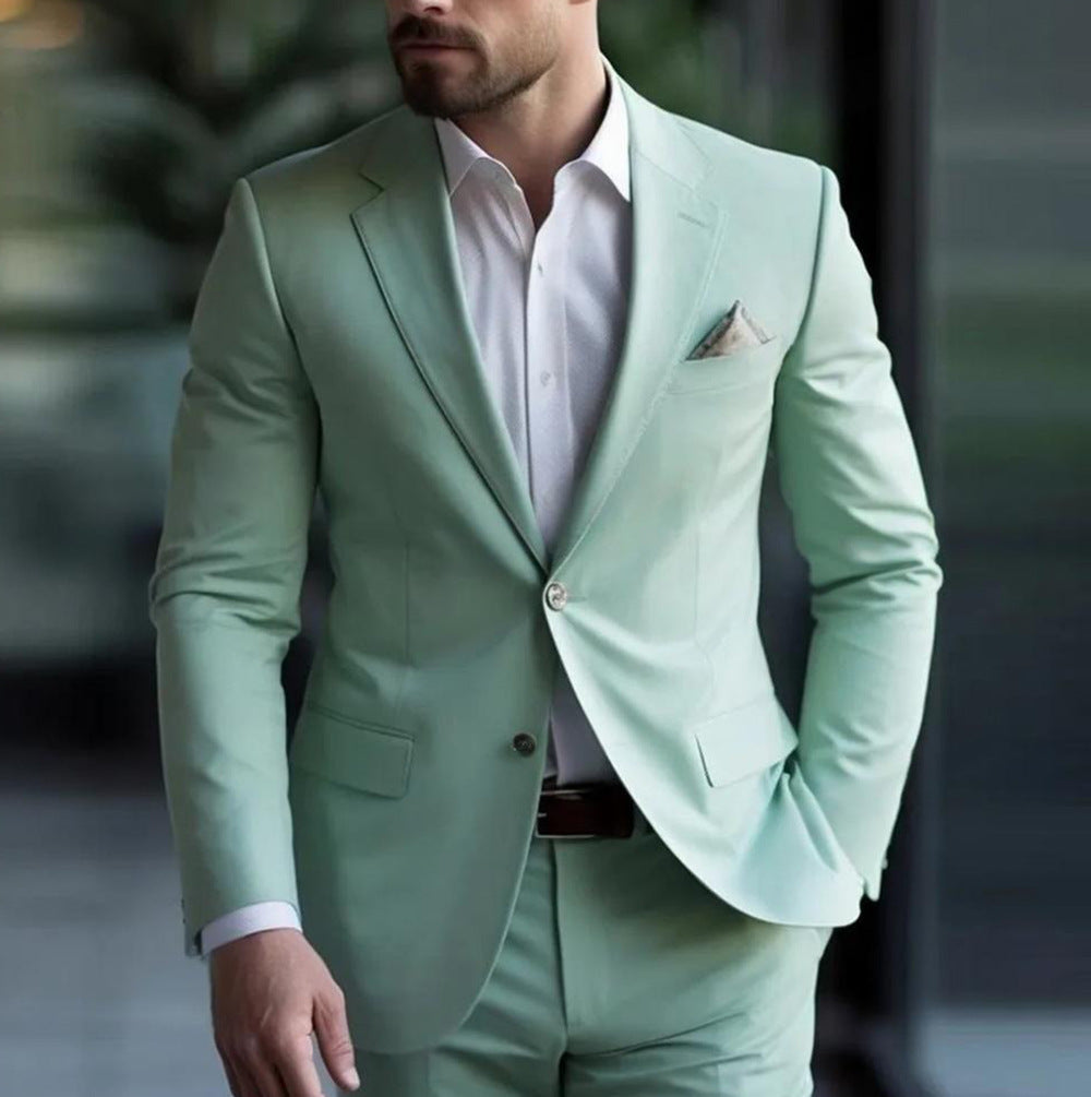 Groomsman Two-Piece Wedding Suit - view 3