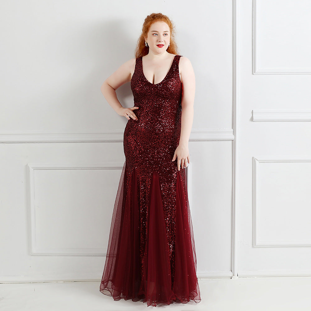 Sequin Evening Dress - view 4