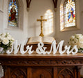 Mr & Mrs Wedding Sign