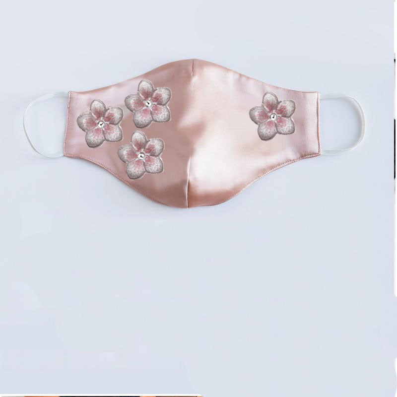 Floral Wedding Face Mask - view 5