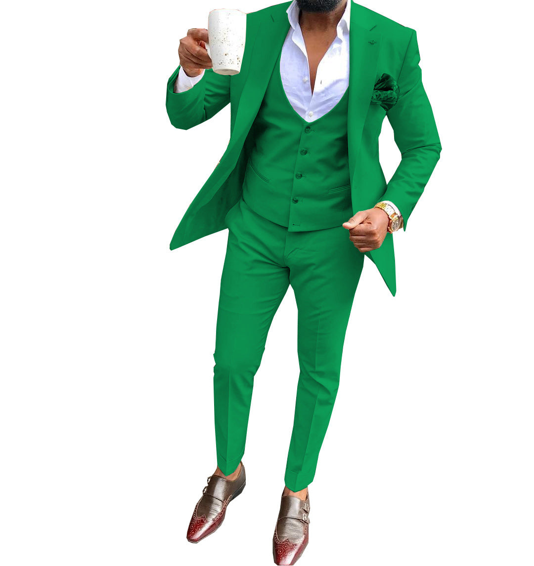 Men's Three-piece Casual Business Suit - view 4