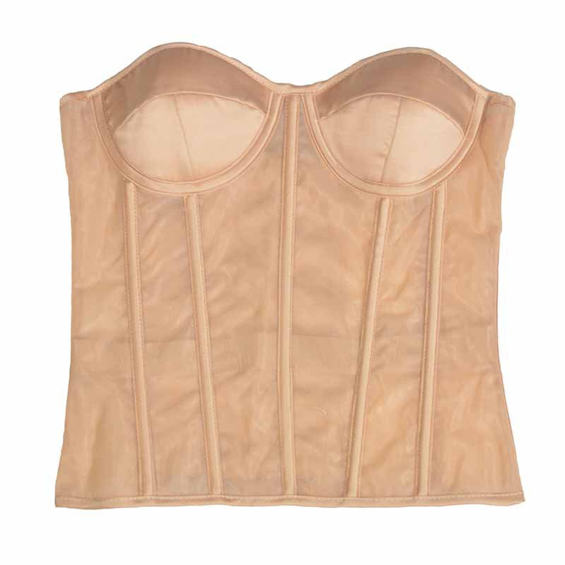 Mesh Corset Bustier - view 4