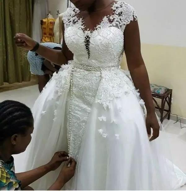 Lace Mermaid Wedding Dress
