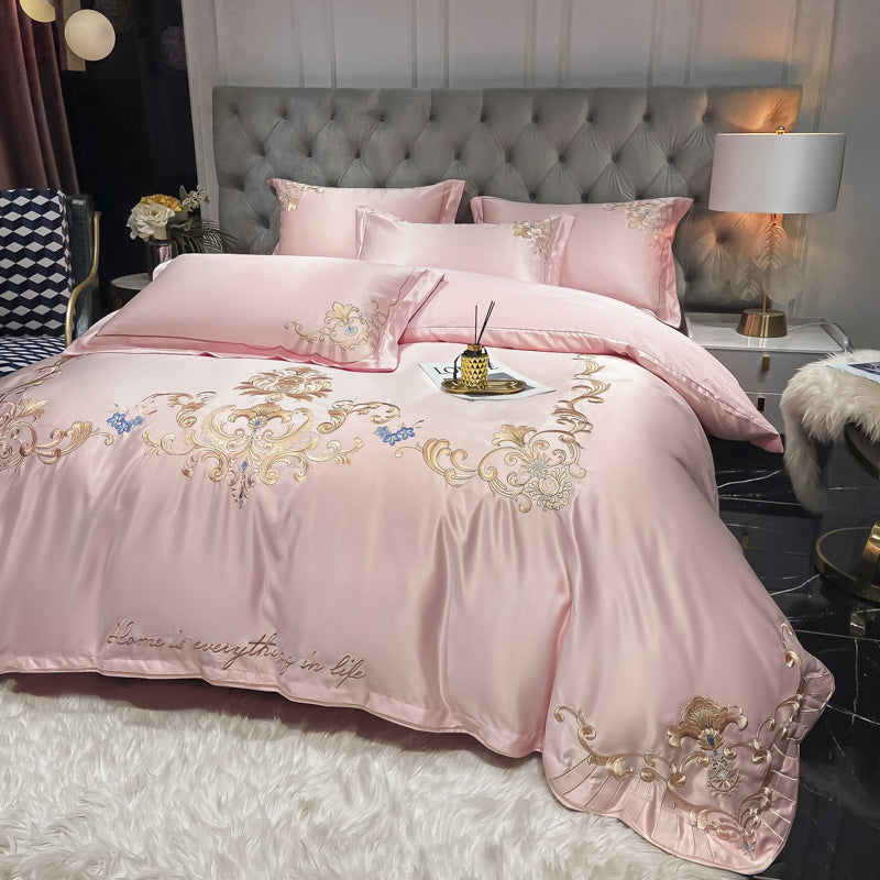 Satin Luxury Wedding Bedding Set - view 5