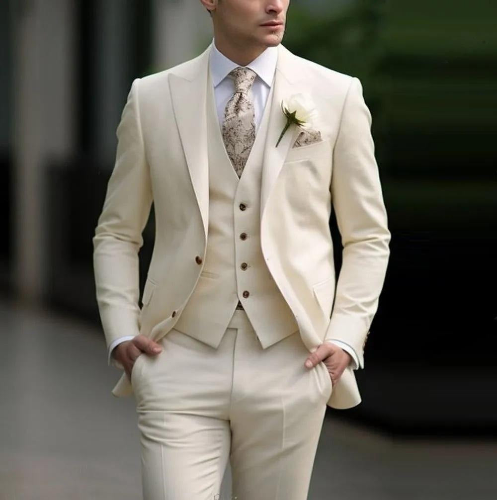 Men's Three-Piece Suit - view 4