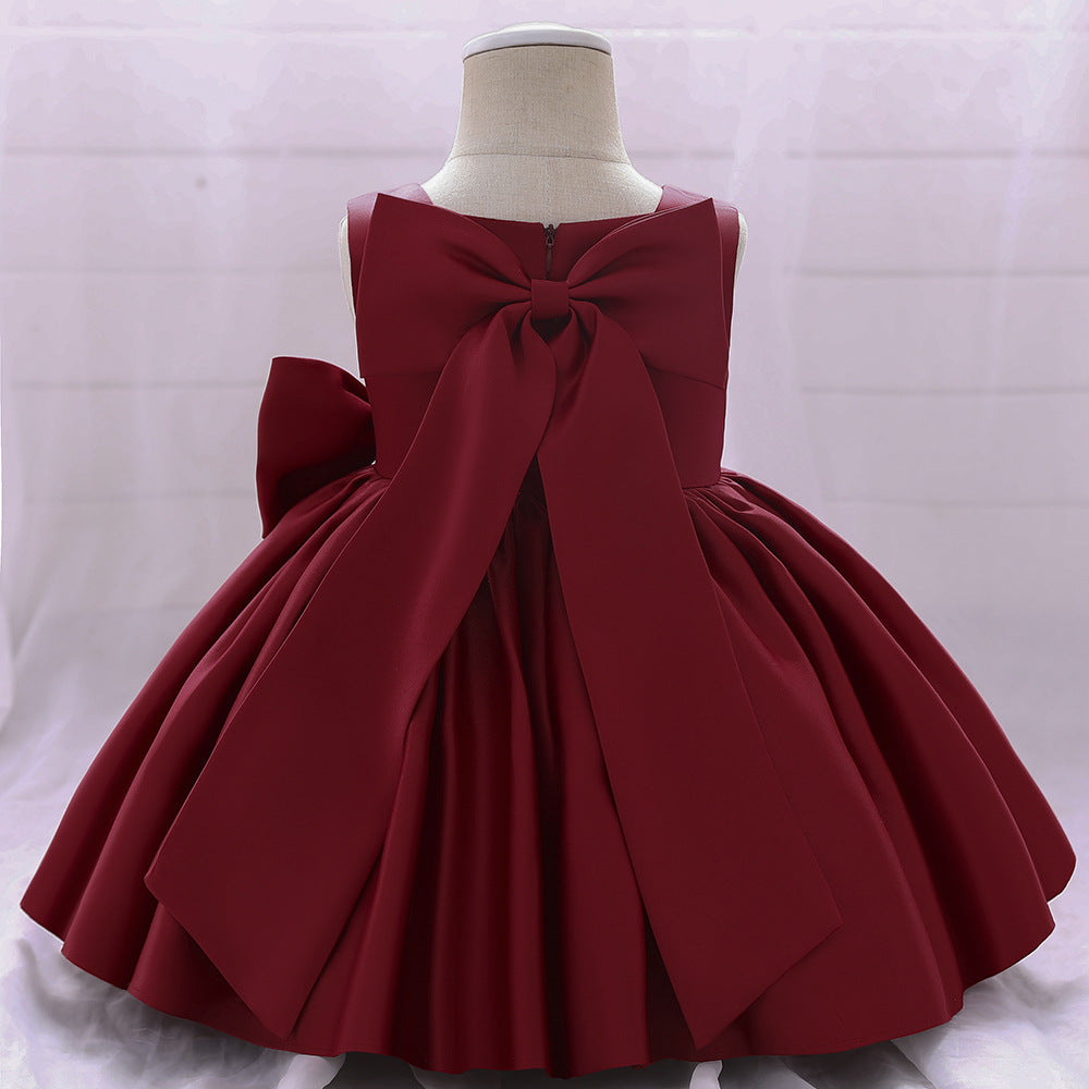 Big Bow Flower Girl Dress - view 7