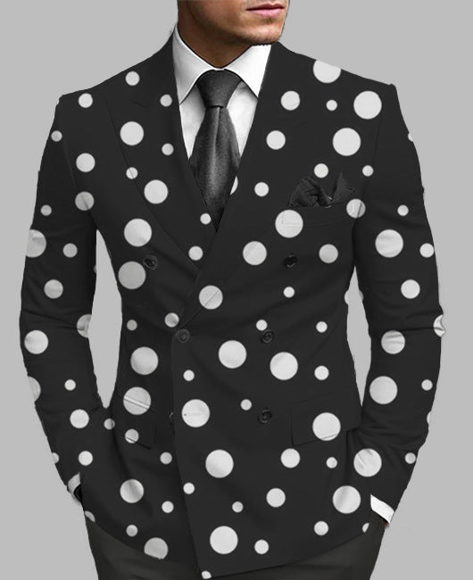 Men's Polka Dot Suit Set - view 2