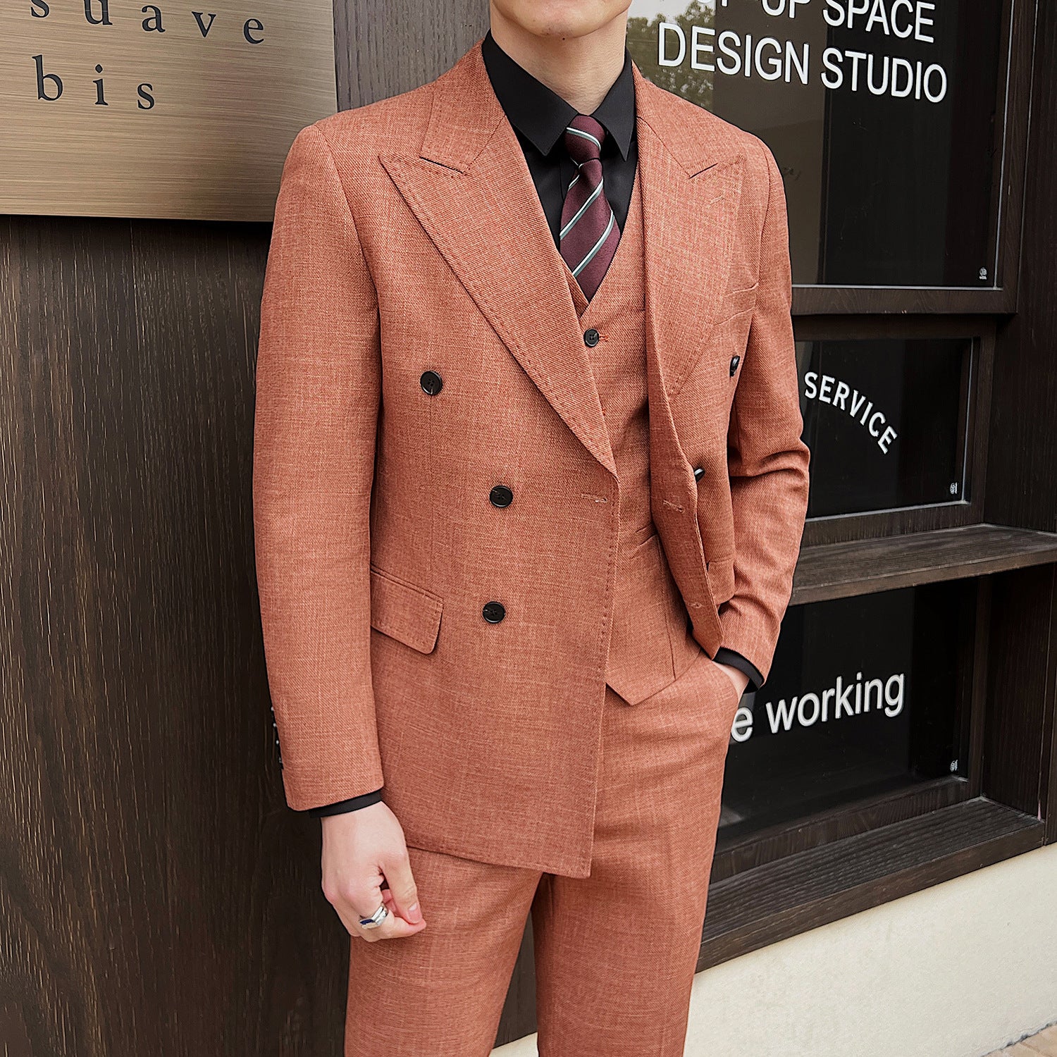 Men's Three-piece Casual Suit - view 4