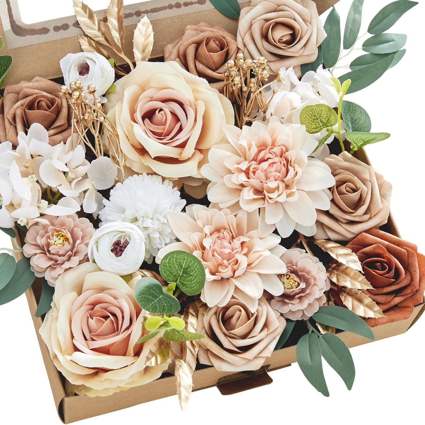 Artificial Rose Flower Box Set - view 1