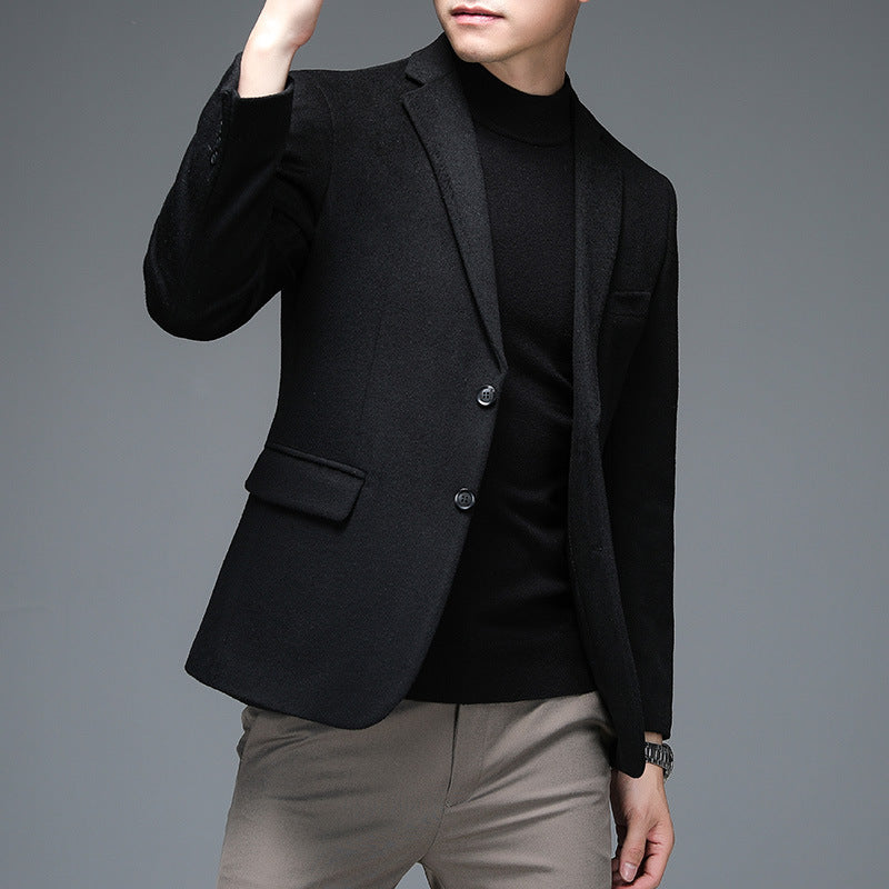 Men's Casual Wool Suit - view 2