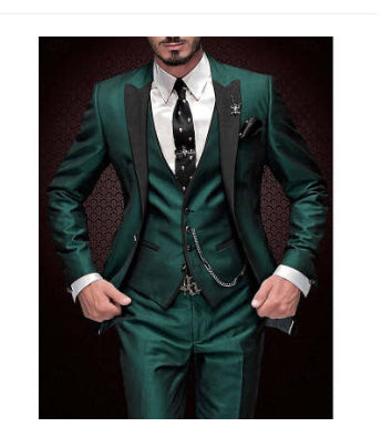 Men's Three-Piece Wedding Suit - view 5