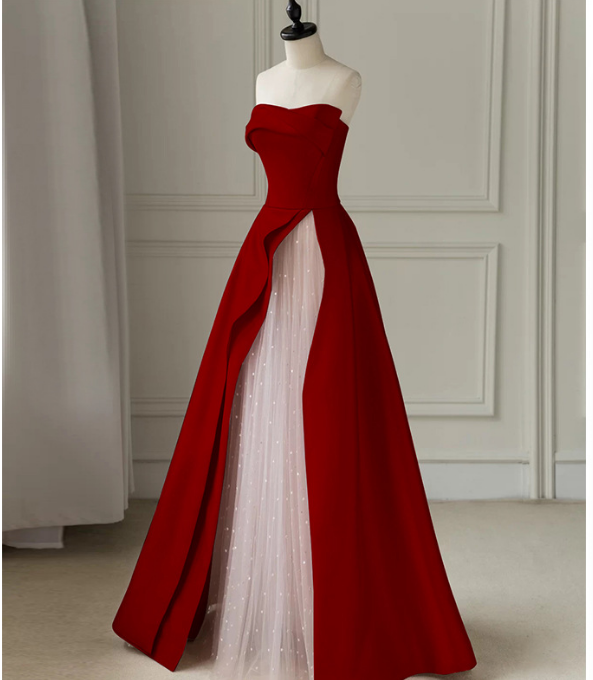 Off-Shoulder Evening Dress - view 3