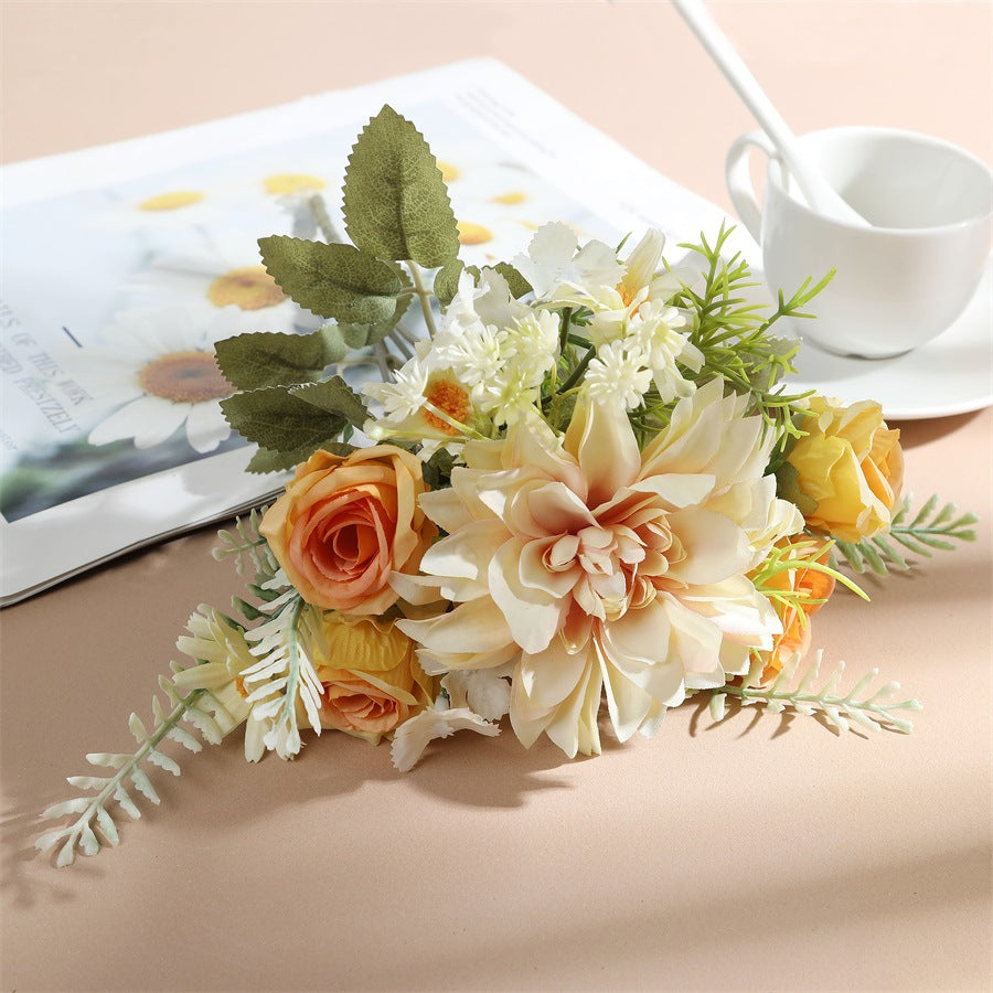 Rose Artificial Wedding Bouquet - view 1