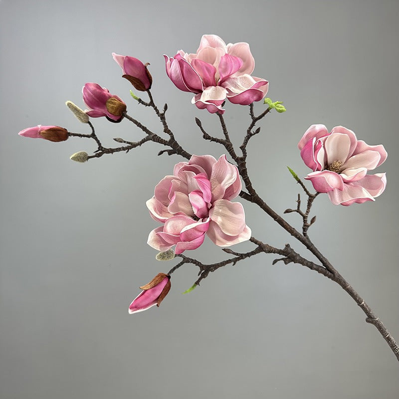 Magnolia Artificial Multi-Bud Flowers - view 4