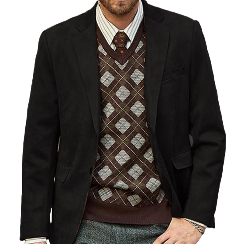 European-Style Casual Men's Suit - view 4