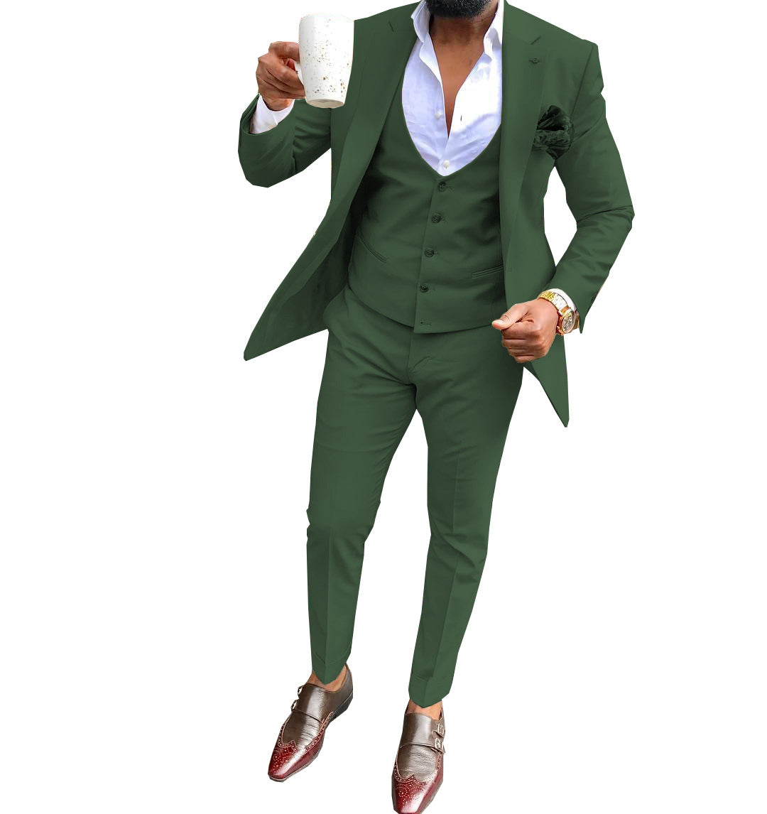 Men's Three-piece Casual Business Suit - view 5